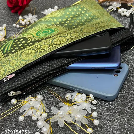 Handmade Embellished Wrist Bags for Women